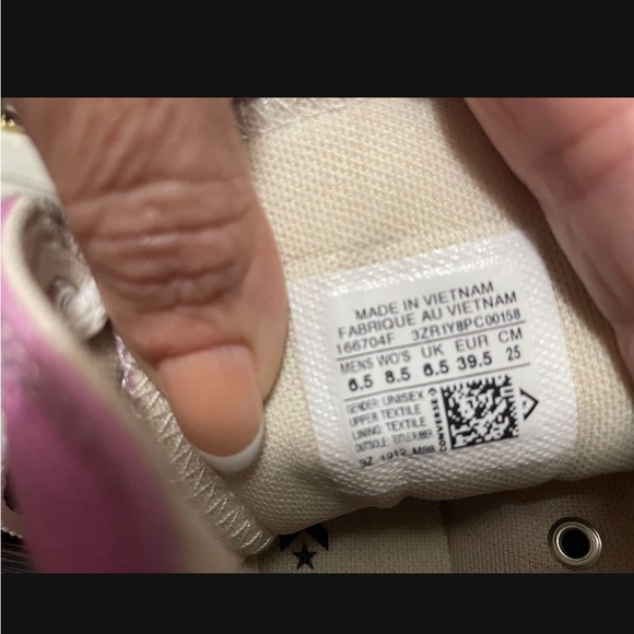 Converse Pink High-Top Sneakers - Picture 2 of 2